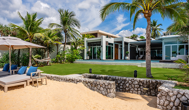4 Bedroom Beachfront Pool Villa