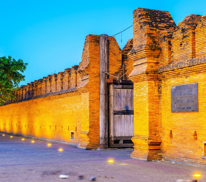 Historic Gates of Chiang Mai Old City Walls - Aleenta Retreat Chiang Mai