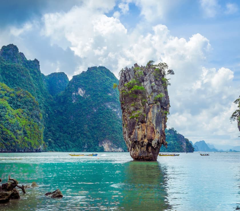James Bond Island in Ao Phang Nga National Park - Aleenta Phuket - Phang Nga Resort & Spa