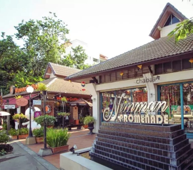 Trendy Nimmanhaemin Road in Chiang Mai - Aleenta Retreat Chiang Mai